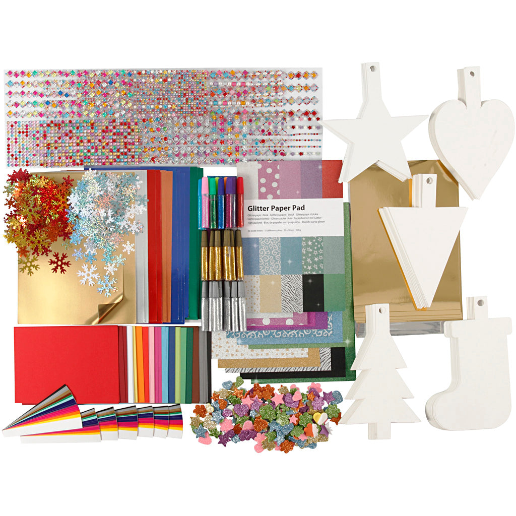 Kit de decoraciones navideñas - 1 set