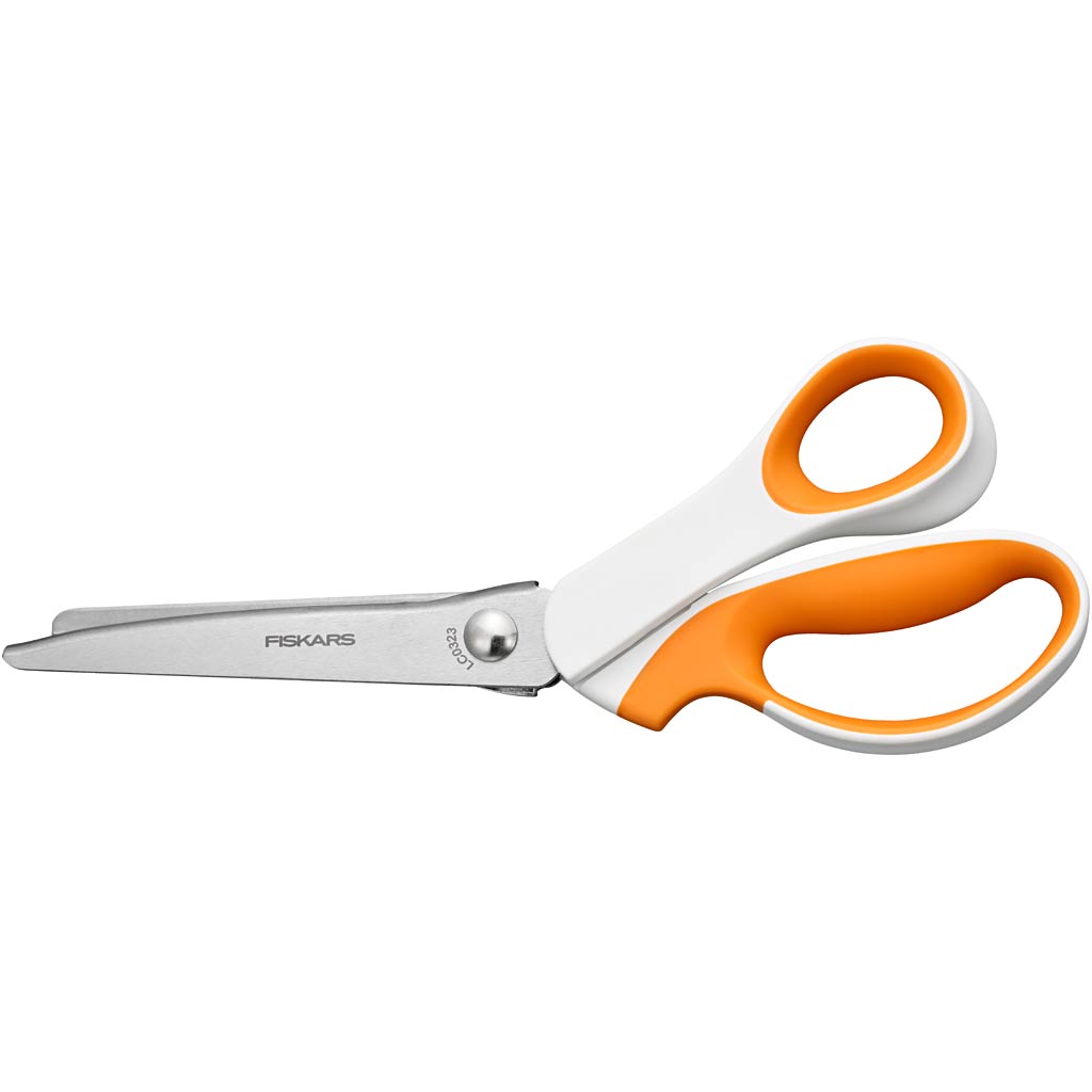 Tijeras dentadas Fiskars Soft Grip L: 23 cm — 1 ud
