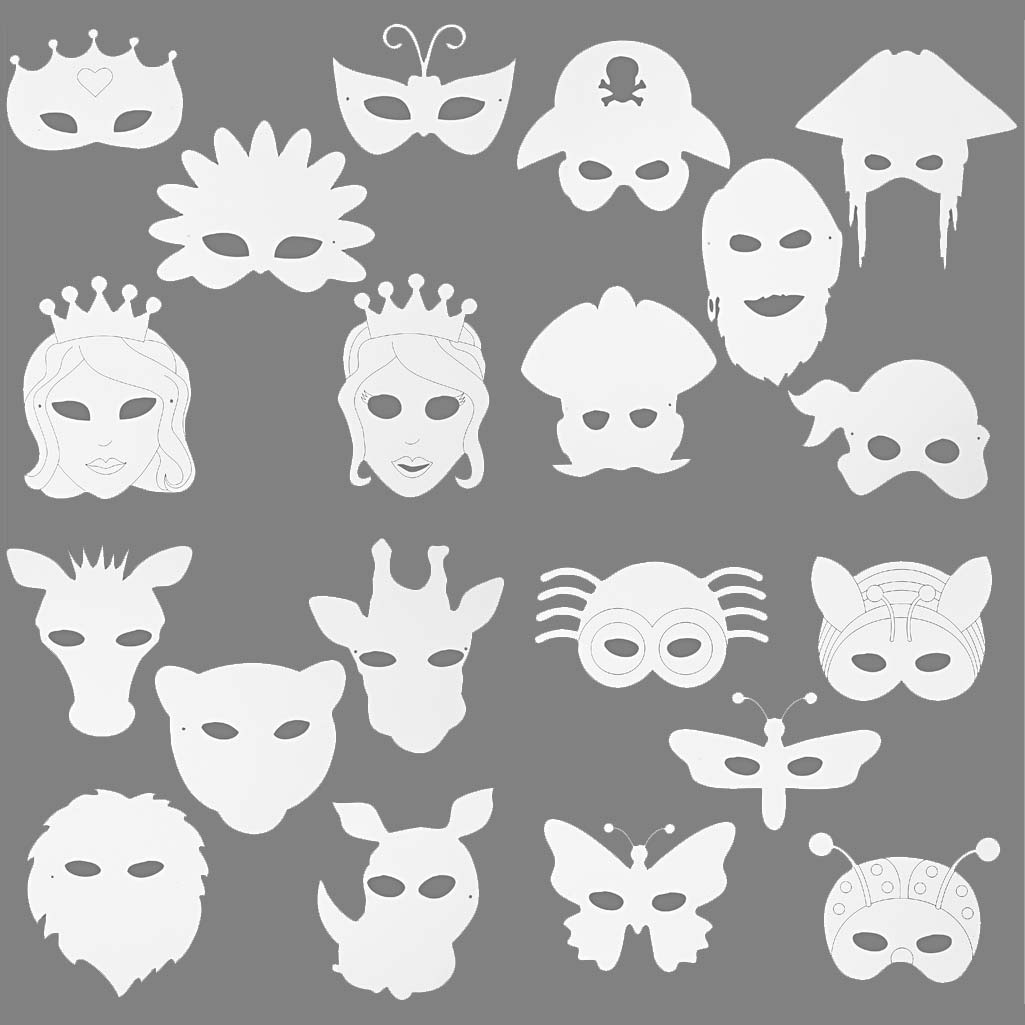 Máscaras — 64 ud (1 pack)