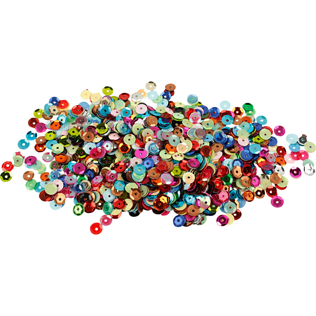 Lentejuelas redondas - 10 gr
