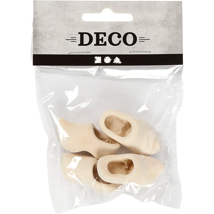 Zuecos holandeses de madera - 2 par
