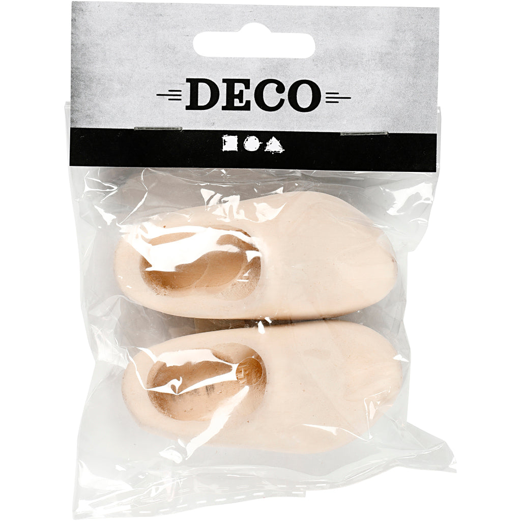 Zuecos holandeses de madera - 1 par