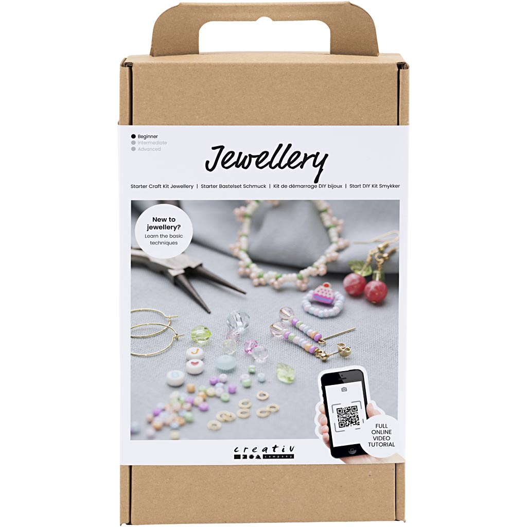 Kit iniciación bisutería colores vibrantes — 1 pack