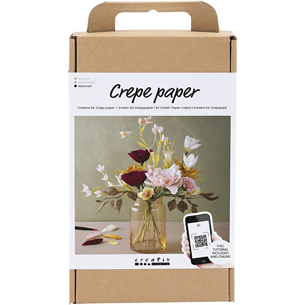 Kit creativo de papel crepé — 1 pack
