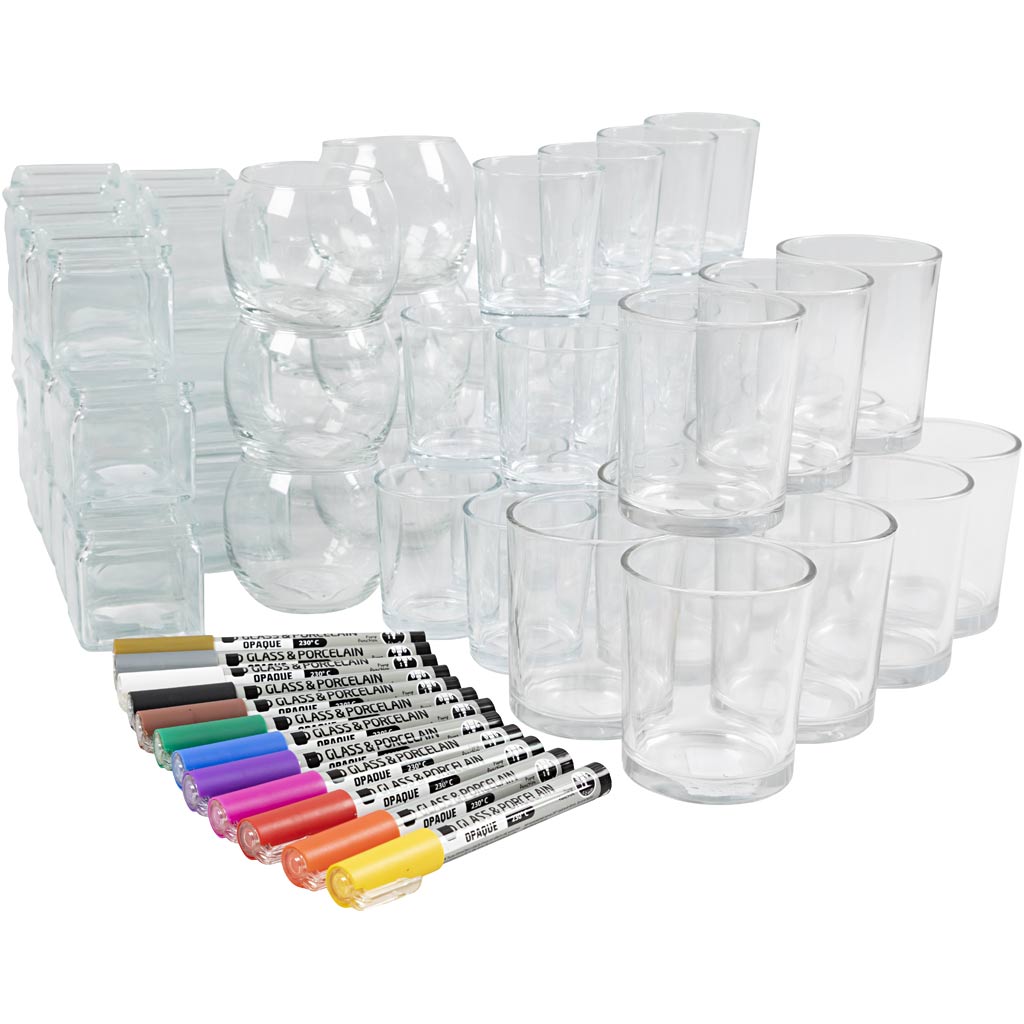 Kit grupal portavelas — 1 set