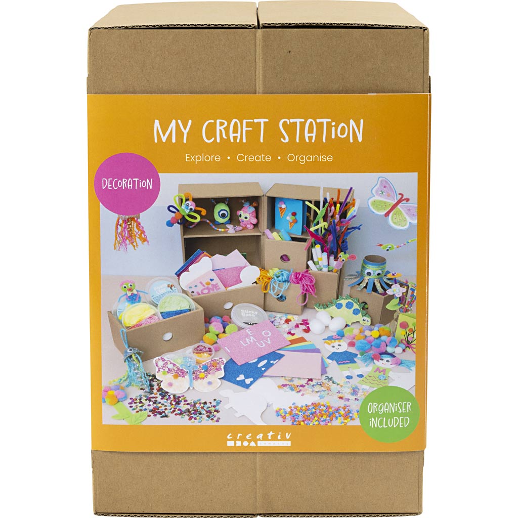 My Craft Station Decoración colores surtidos — 1 pack