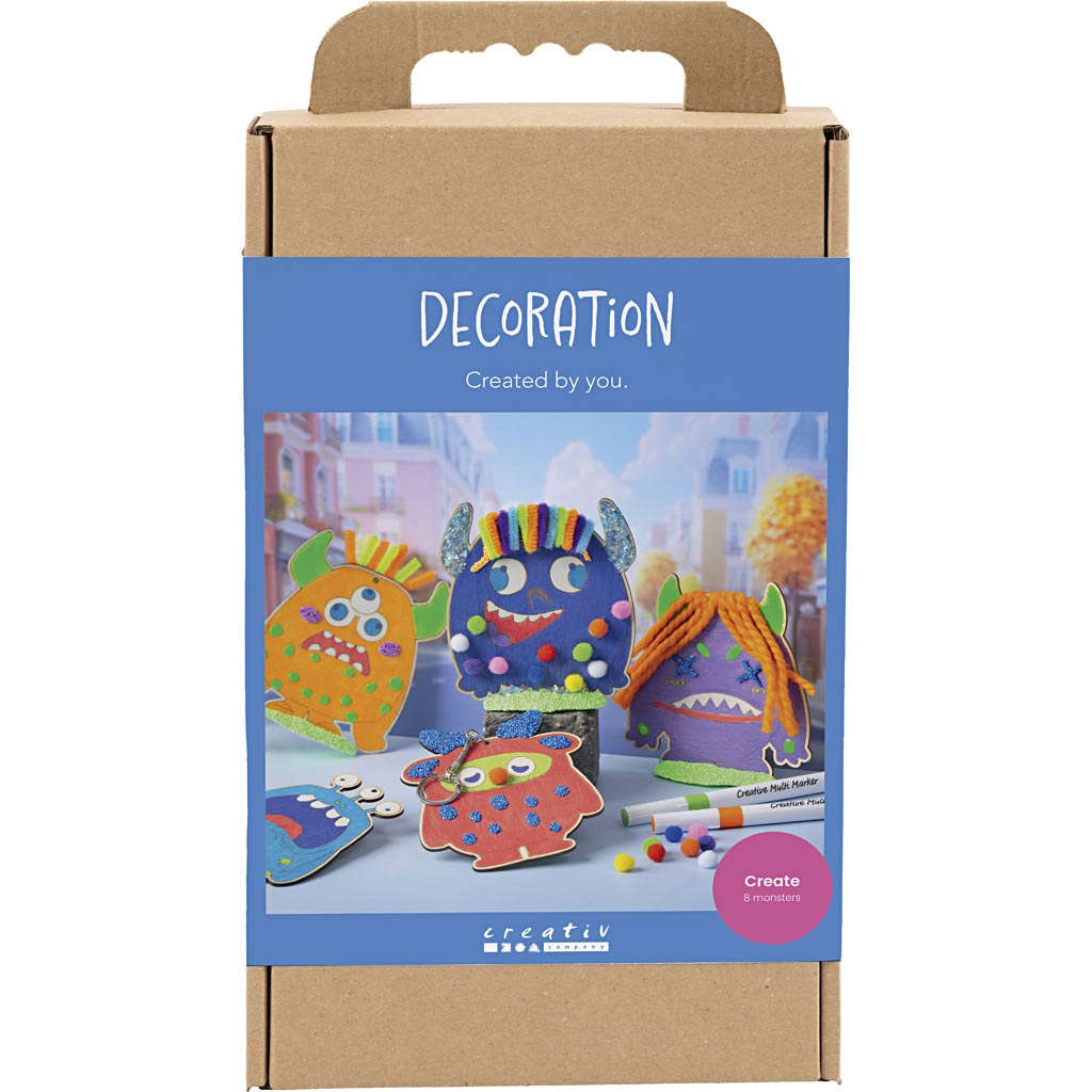 Kit creativo de decoración colores alegres — 1 pack