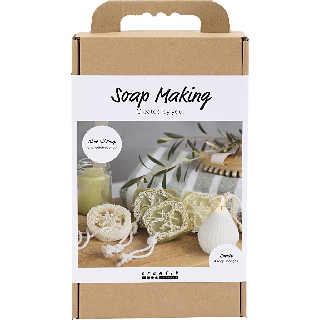 Kit creativo fabricación de jabón verde — 1 pack