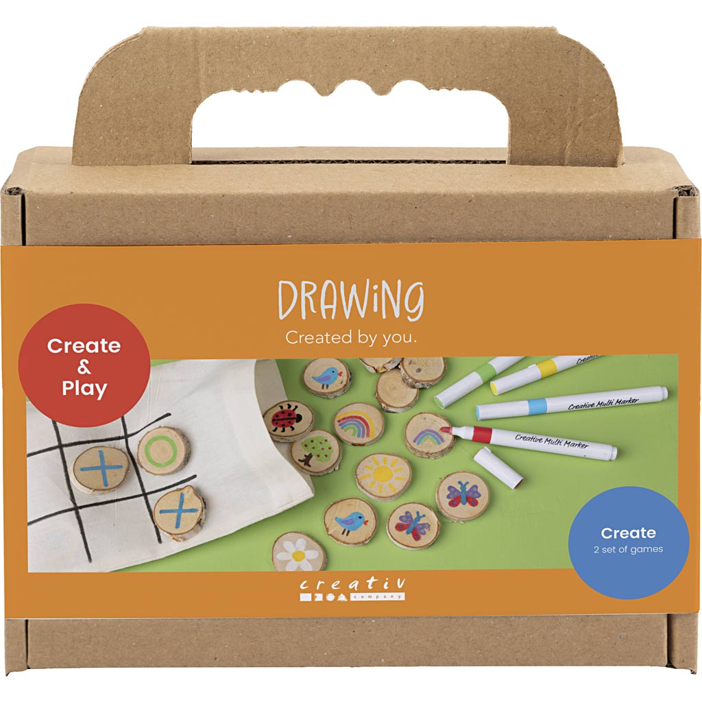 Mini kit de dibujo colores surtidos — 1 pack