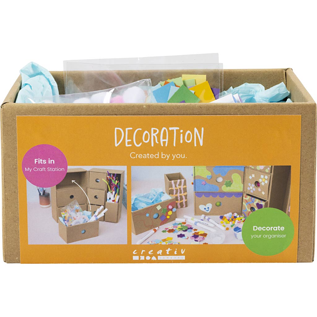 My Craft Station Decoración colores surtidos — 1 pack
