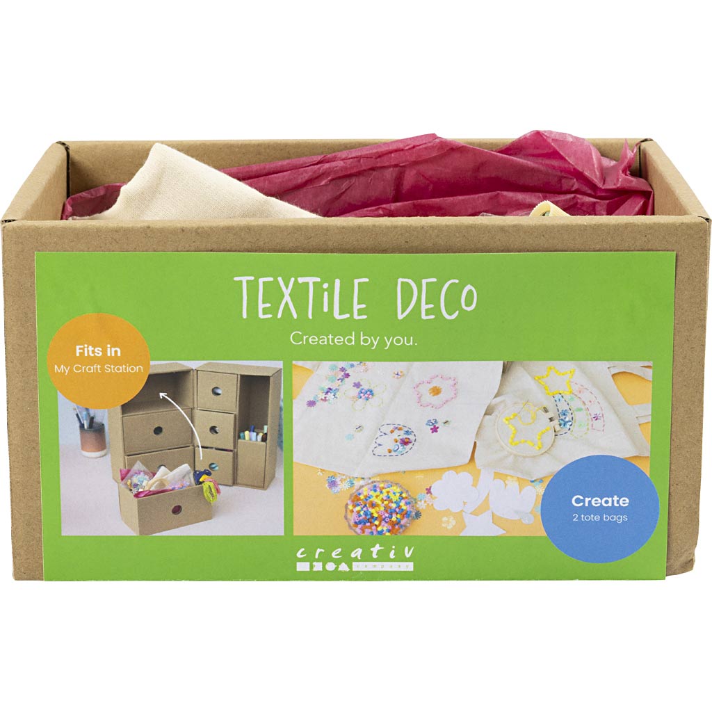 My Craft Station Decoración textil colores surtidos — 1 pack