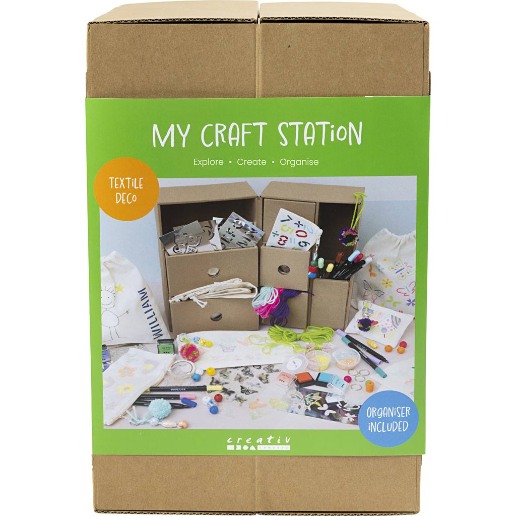 My Craft Station Decoración textil colores surtidos — 1 ud (1 pack)