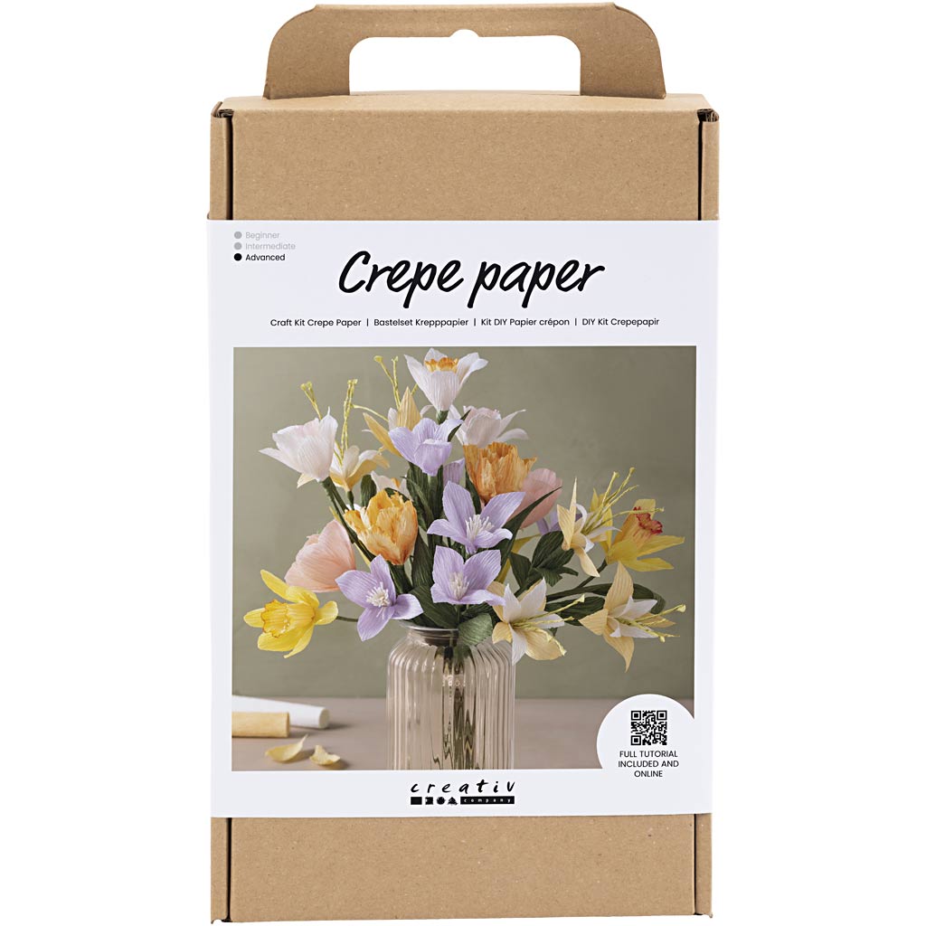 Kit creativo de papel crepé — 1 pack