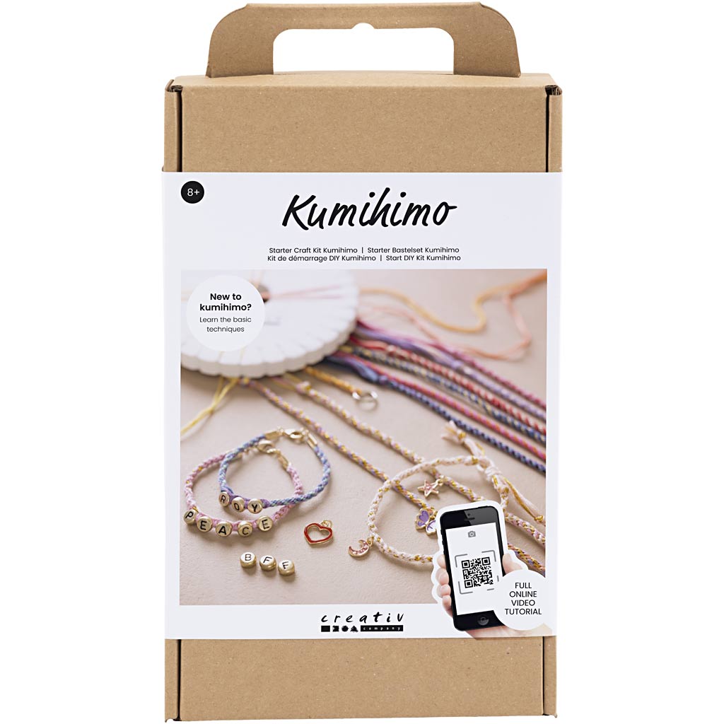 Kit iniciación Kumihimo — 1 pack