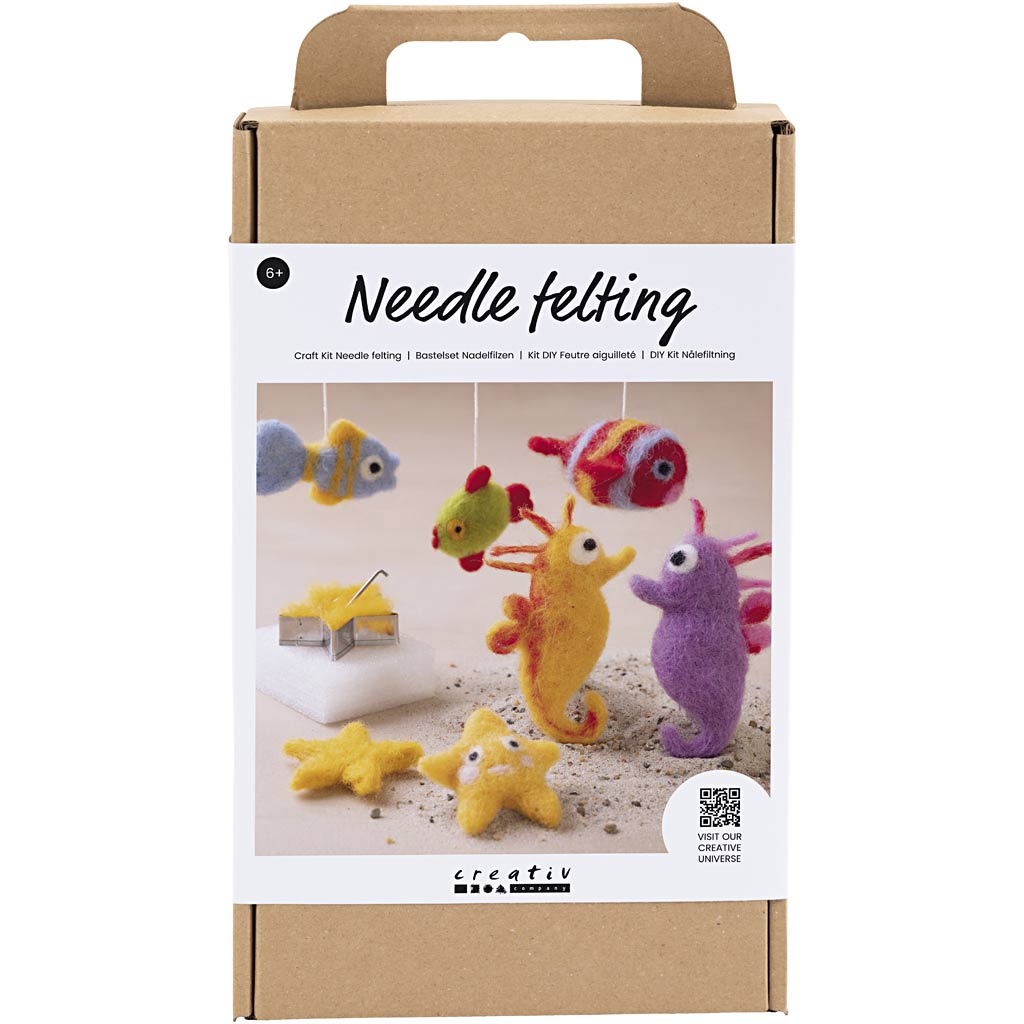 Kit creativo fieltrado a aguja — 1 pack