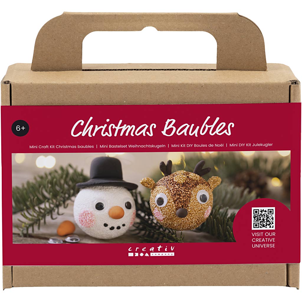 Mini kit bolas navideñas — 1 pack