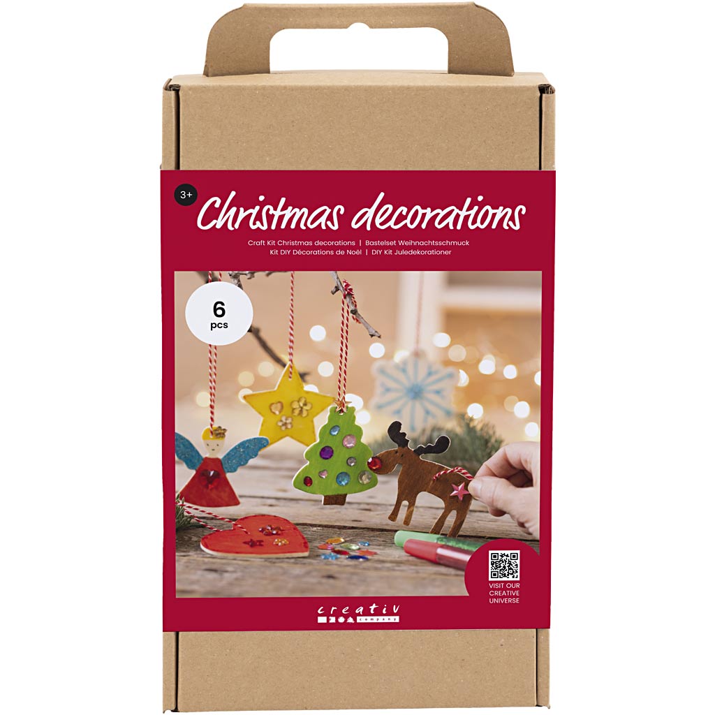 Kit creativo decoraciones navideñas — 1 pack