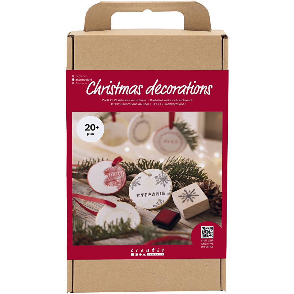 Kit creativo decoraciones navideñas — 1 pack