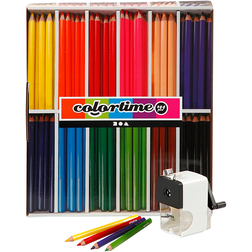 Lápices de colores Colortime colores surtidos — 1 set
