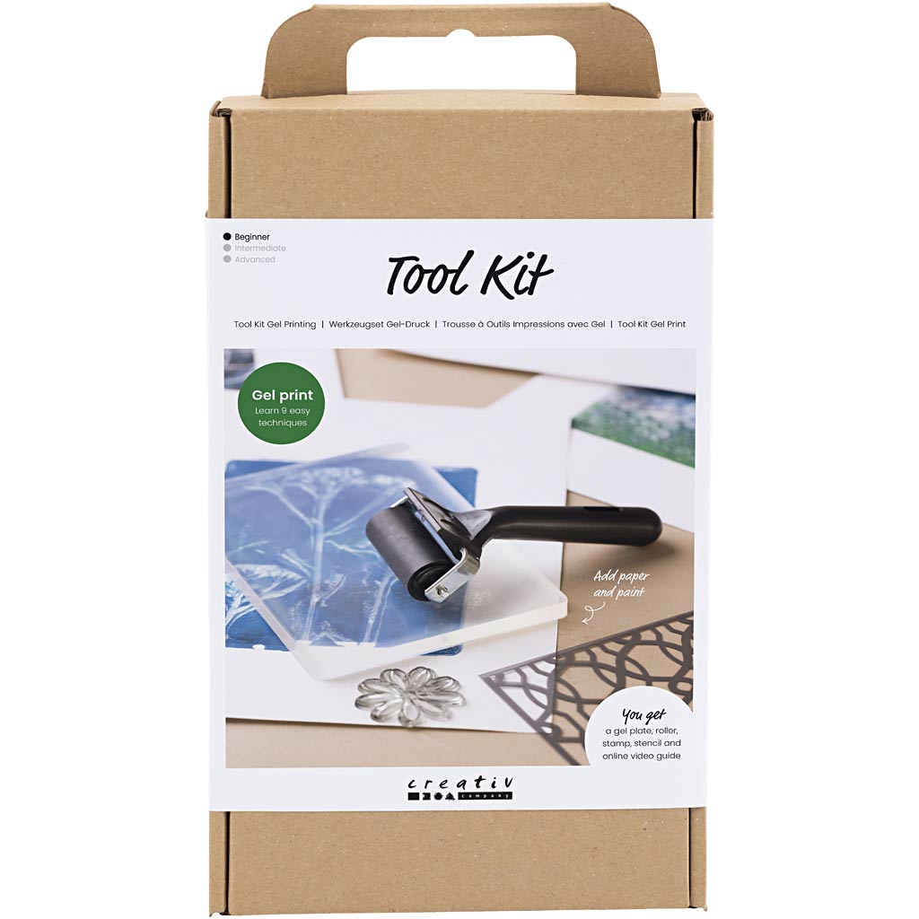 Kit herramientas impresión gel — 1 pack