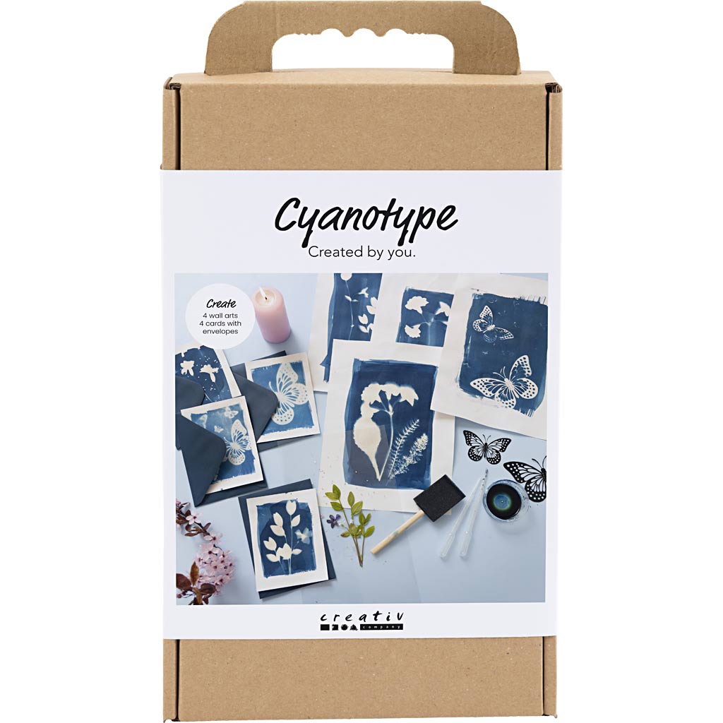Kit creativo de cianotipia azul — 1 pack