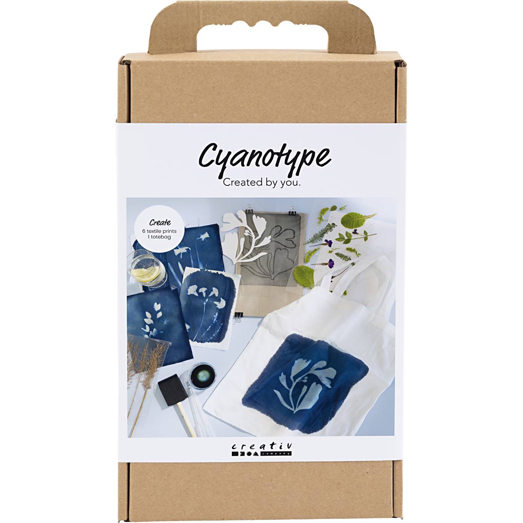 Kit creativo de cianotipia azul — 1 pack