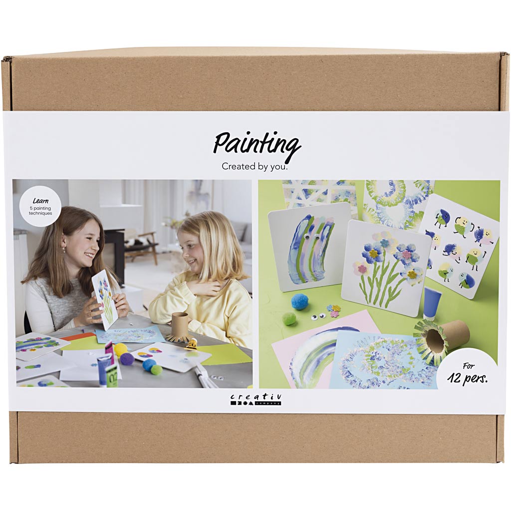 Kit grupal de pintura colores surtidos — 1 pack
