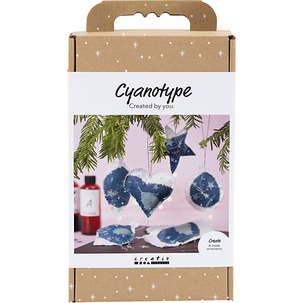 Kit creativo de cianotipia plateado — 1 pack