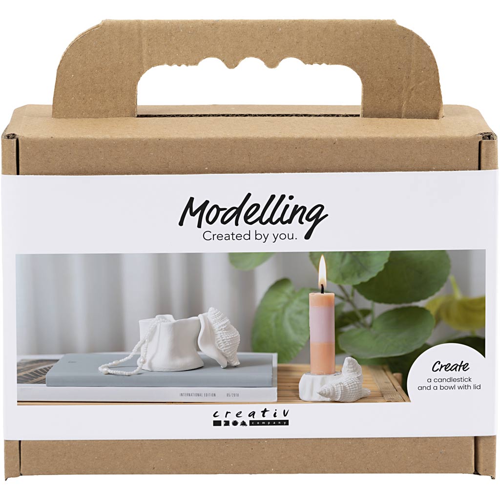 Mini kit de modelado blanco — 1 pack