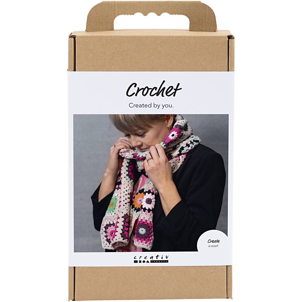Kit creativo de crochet crema — 1 pack