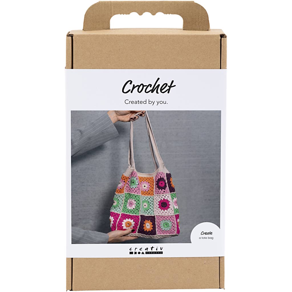 Kit creativo de crochet crema — 1 pack
