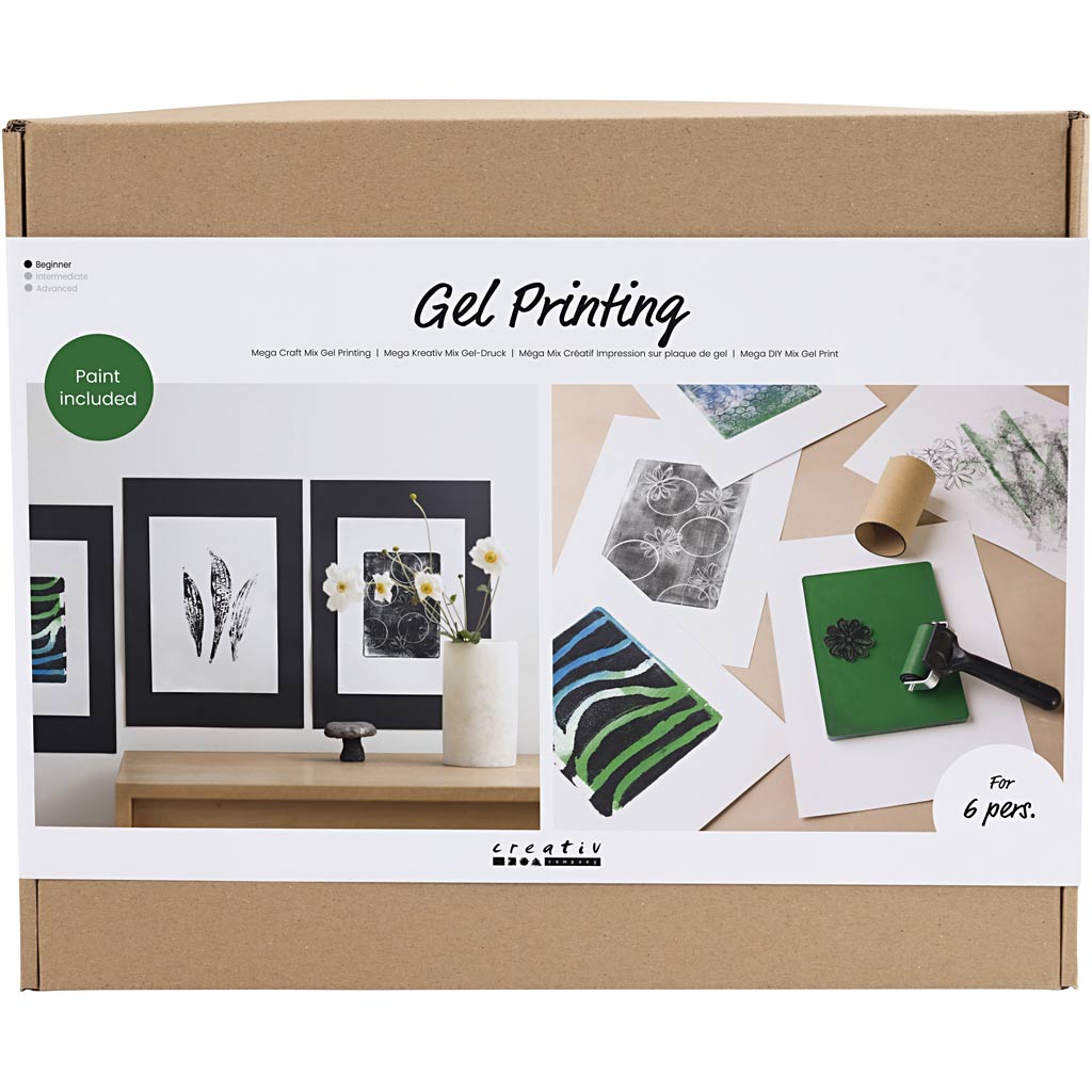 Kit grupal impresión gel — 1 pack