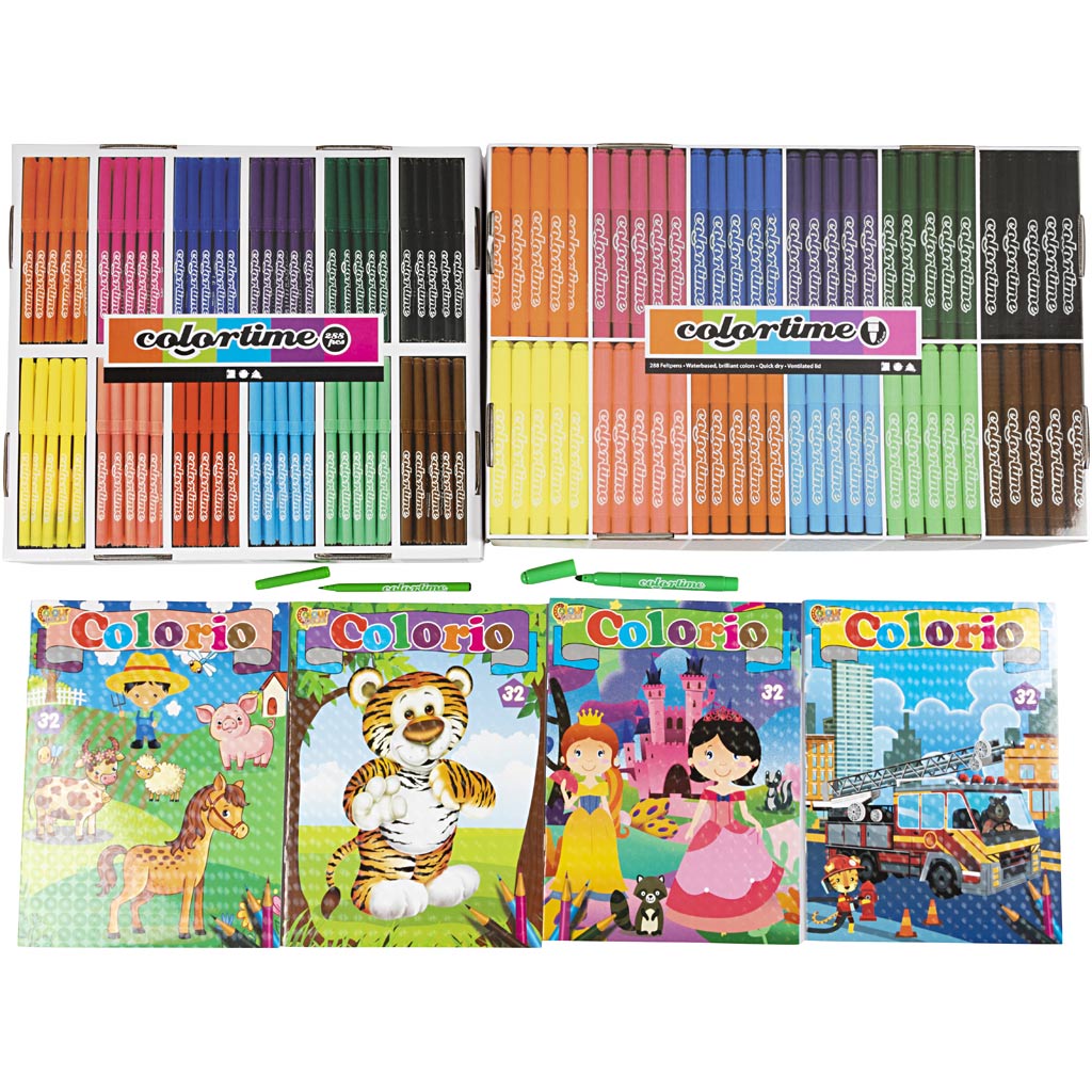 Set de libros para colorear — 1 pack