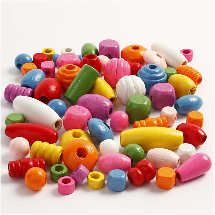 Cuentas de madera - 400 ml