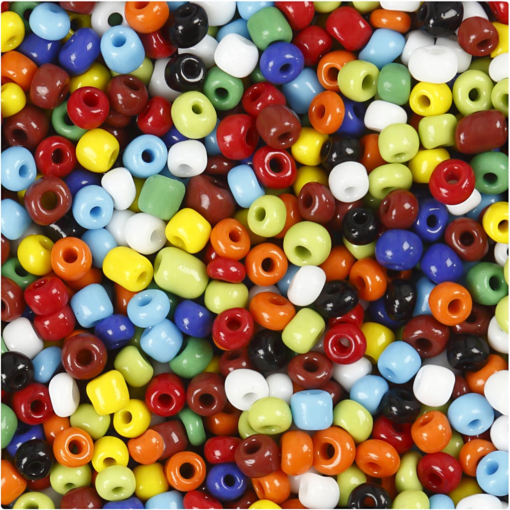 Mezcla de cuentas de rocalla - 1000 gr