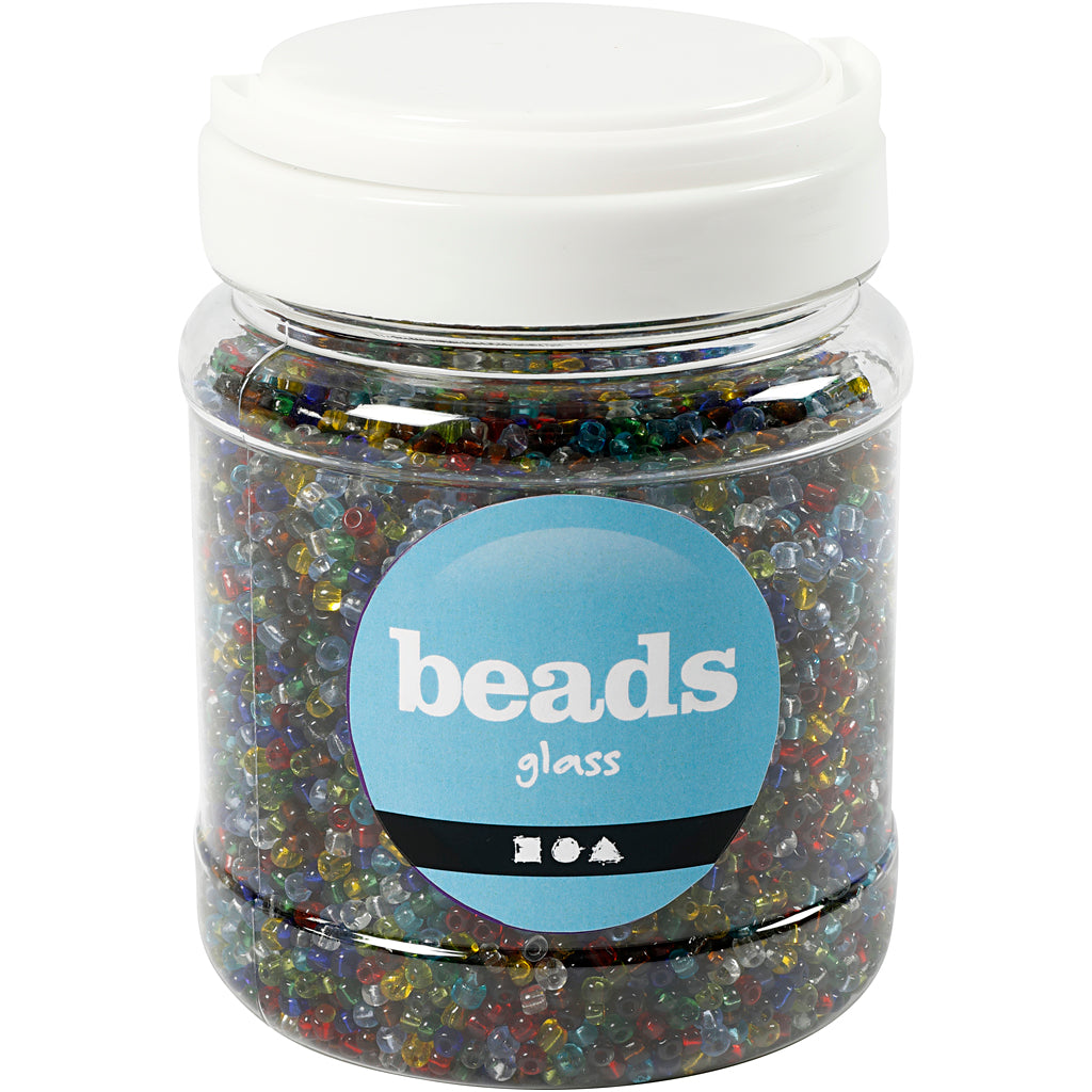 Mezcla de cuentas de rocalla - 1000 gr