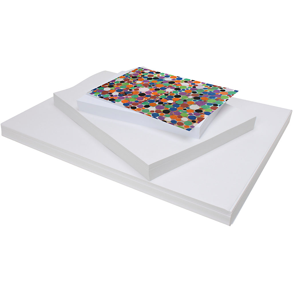 Cartulina blanco A2 180 g — 3x100 hojas (1 pack)