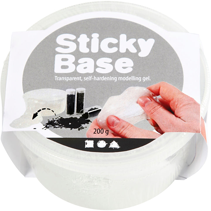 "Silicona fria" Base adhesiva - 200 gr