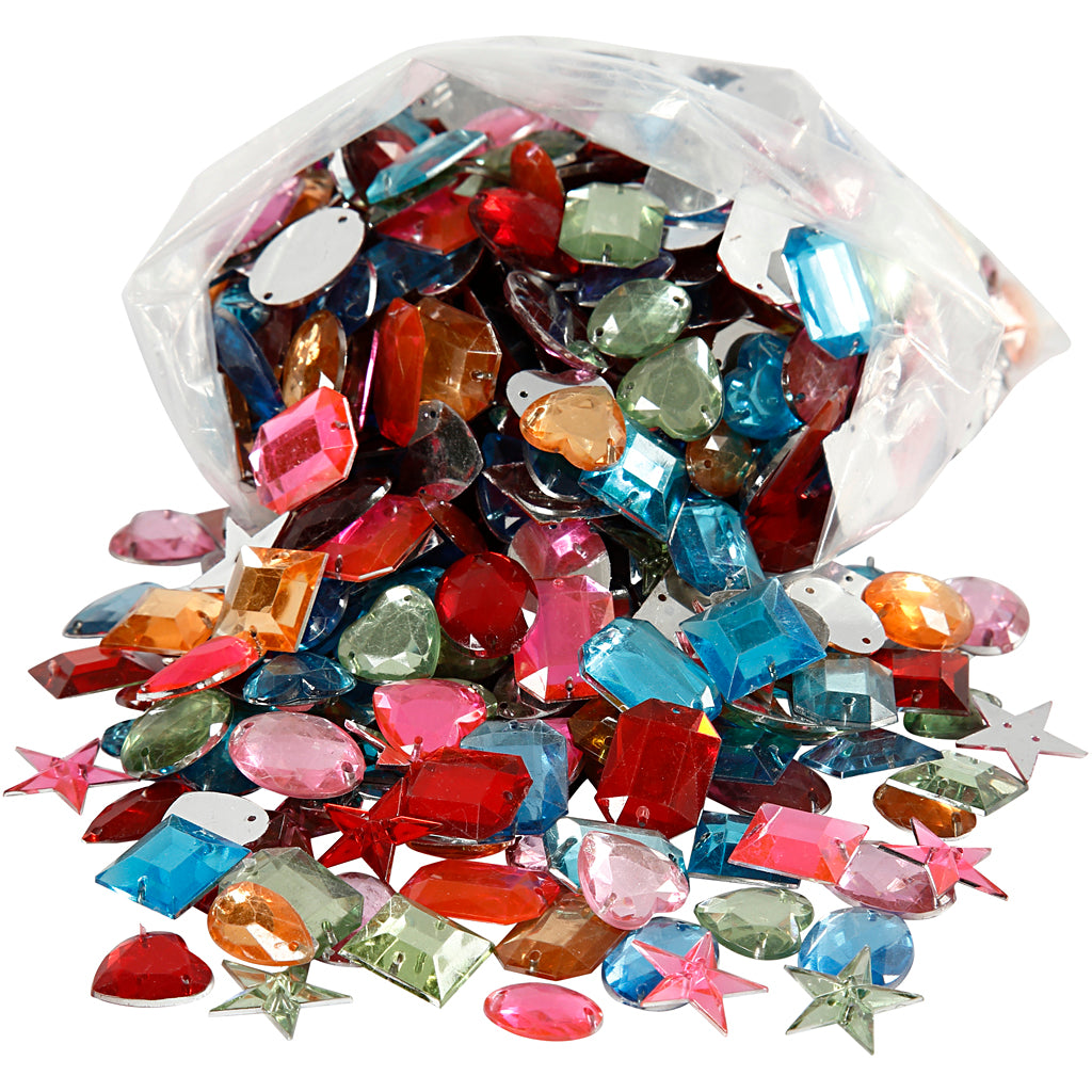 Estrás colores surtidos 210 g