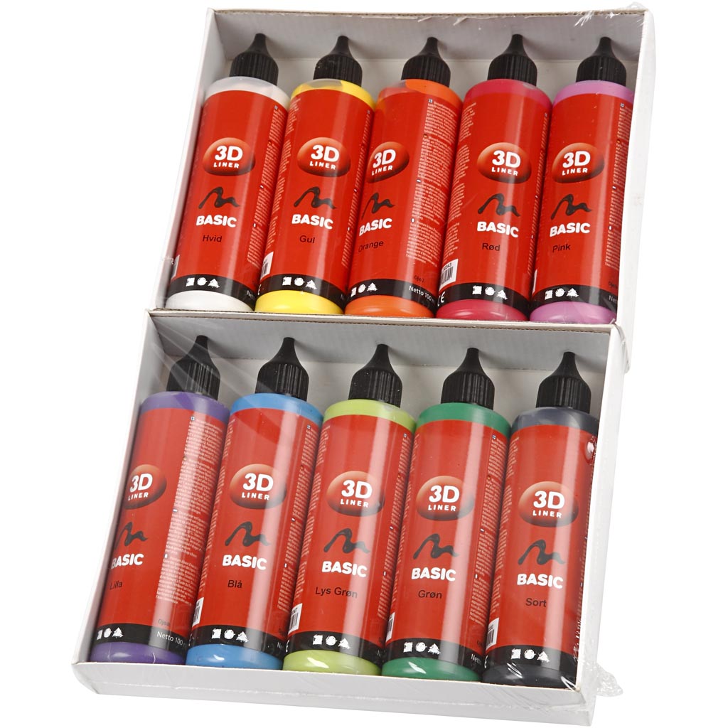 3D Liner - surtido - 10x100 ml