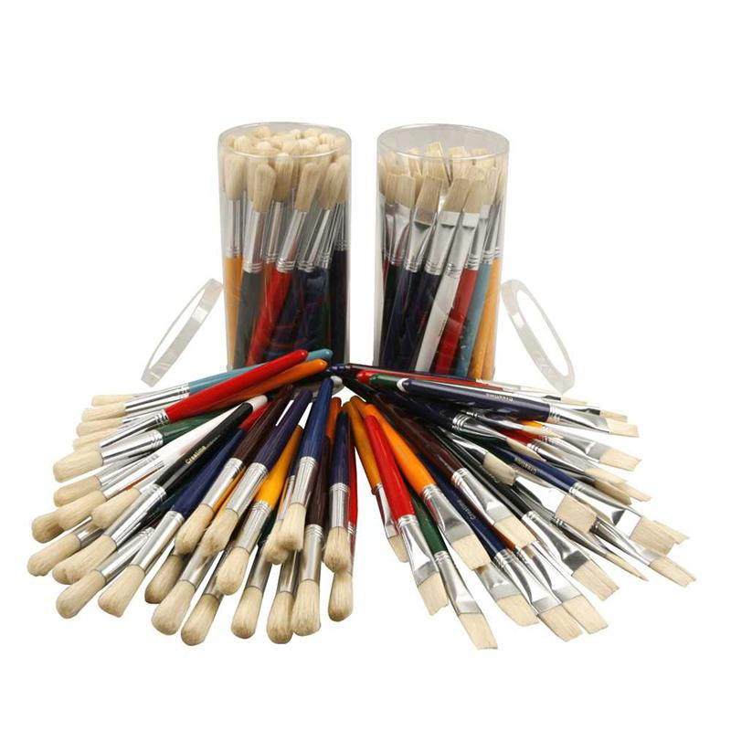 Pinceles infantiles L: 19 cm — 60 ud (1 pack)
