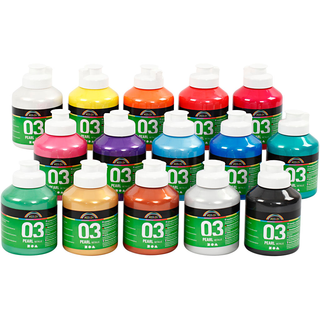 Pintura Acrílica A-Color  - 15x500 ml