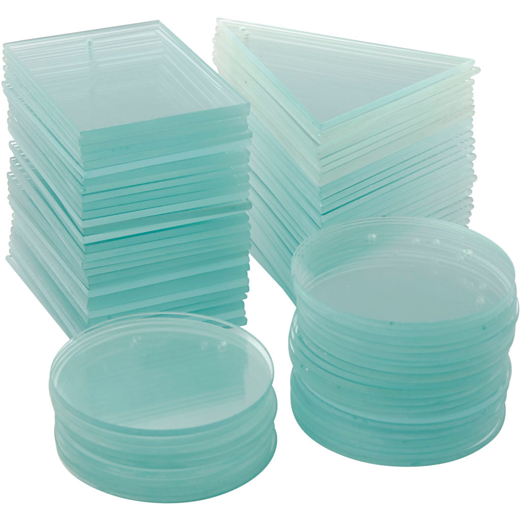 Plato de cristal — 3x30 ud (1 pack)