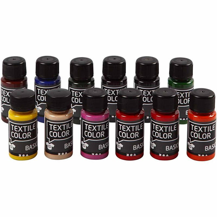 Textile Colour - 12x50 ml