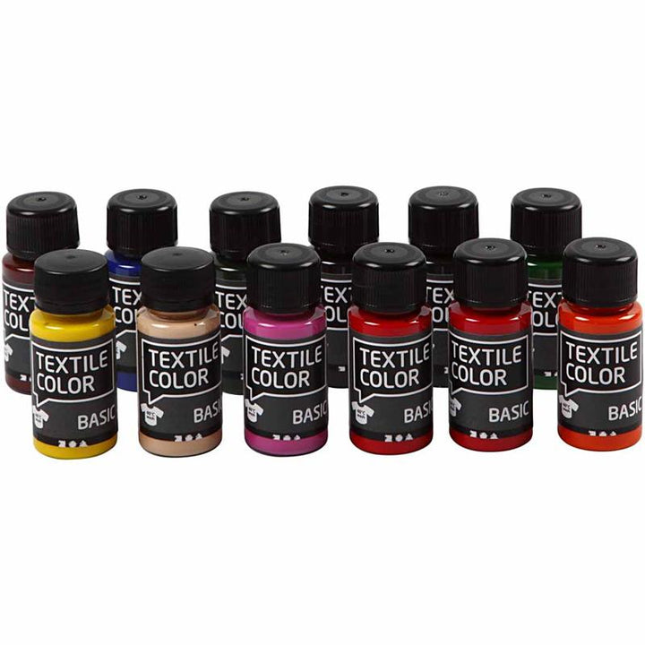 Textile Colour - 12x50 ml