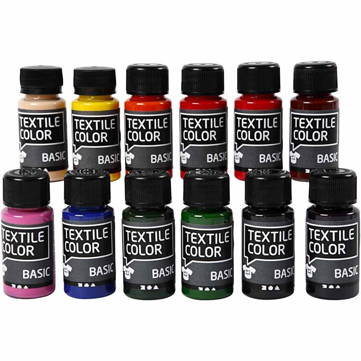 Textile Colour - 12x50 ml
