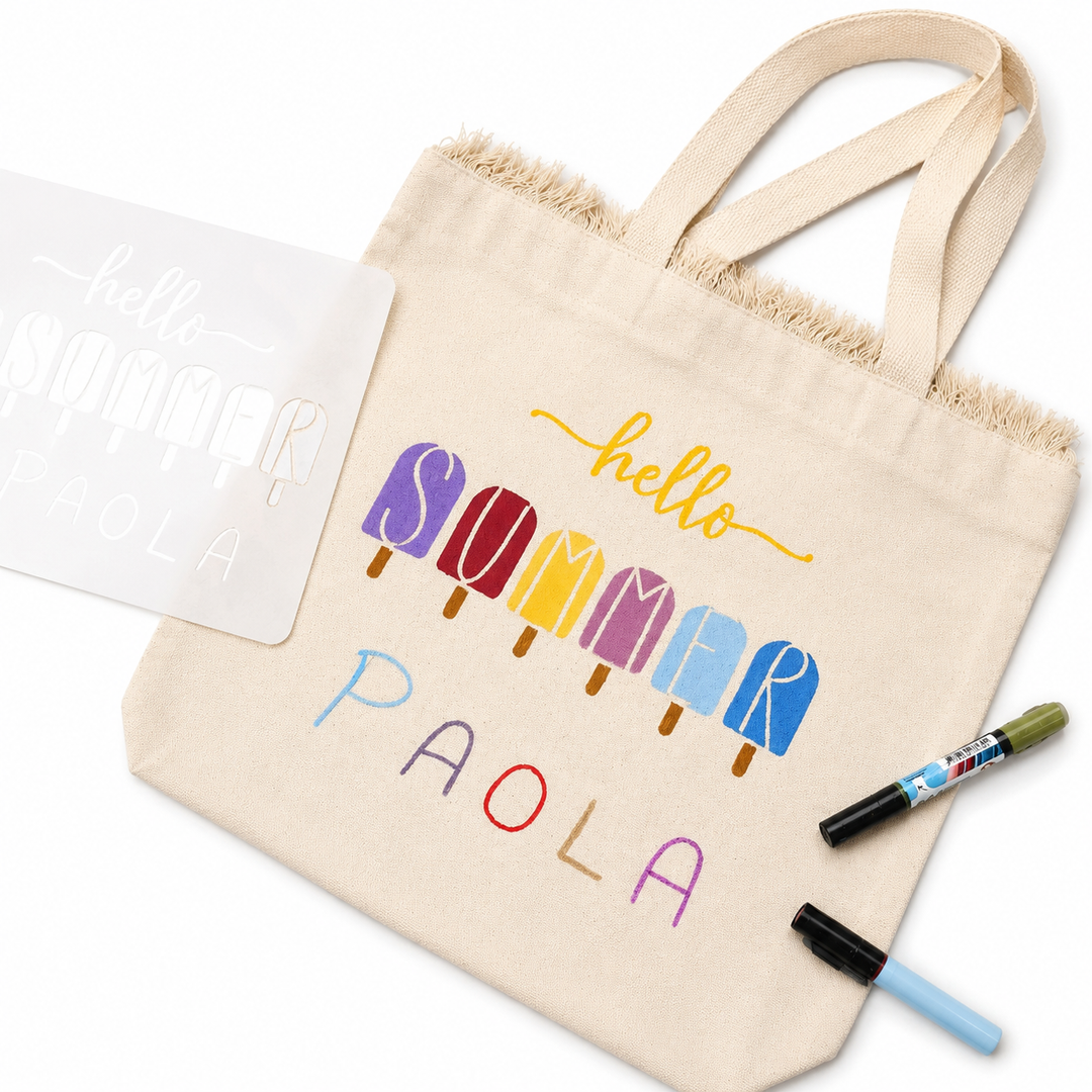 Bolsa grande flecos