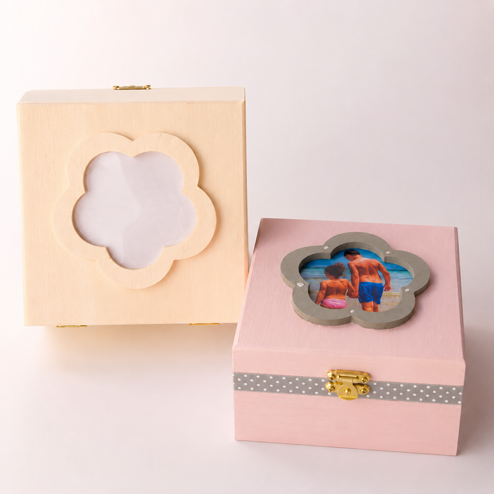 Caja flor