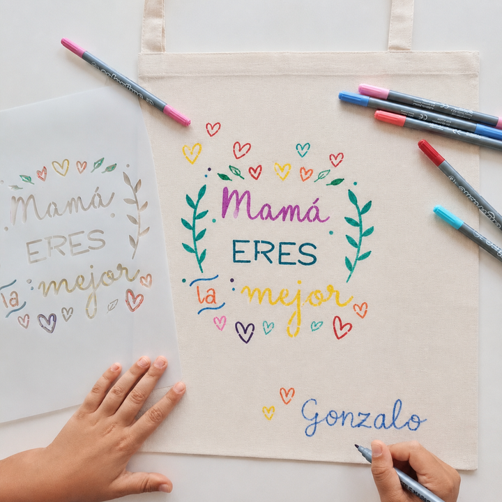 Tote bag Bolsa de tela 38X42cm