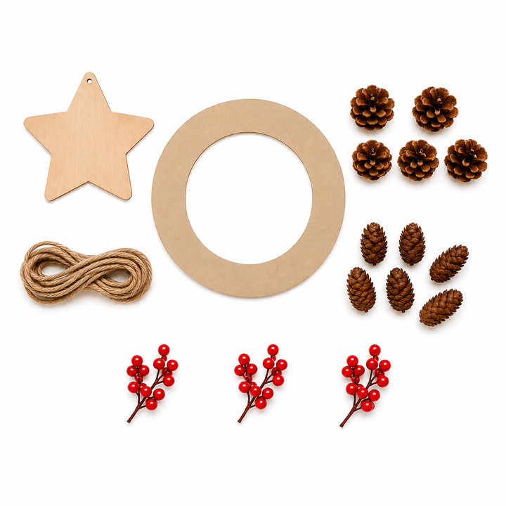 Set corona Navidad